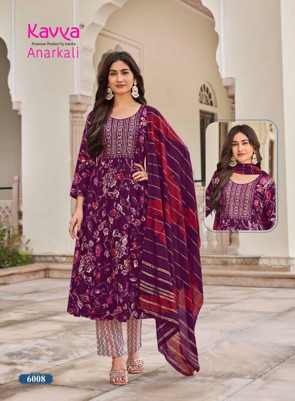 Kavya anarkali vol 6 kurtis wholesale online